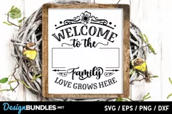 Welcome Sign SVG, Welcome to the family svg Product Image 2