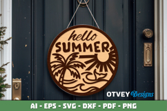 Welcome Sign Summer Lasercut Product Image 1