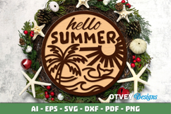 Welcome Sign Summer Lasercut Product Image 2