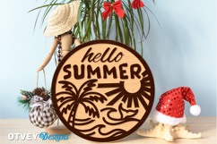 Welcome Sign Summer Lasercut Product Image 3