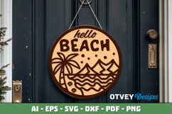 Welcome Sign Summer Lasercut Product Image 3
