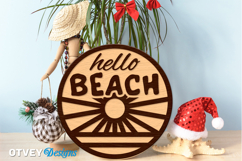 Welcome Sign Summer Lasercut Product Image 3