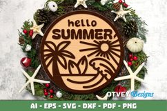 Welcome Sign Summer Lasercut Product Image 2