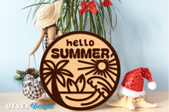 Welcome Sign Summer Lasercut Product Image 3
