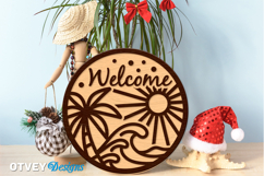 Welcome Sign Summer Lasercut Product Image 3