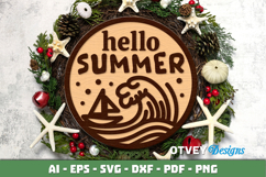 Welcome Sign Summer Lasercut Product Image 2