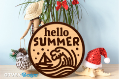 Welcome Sign Summer Lasercut Product Image 3