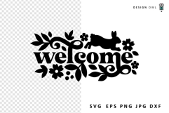 Welcome svg for cricut