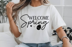 Welcome Spring SVG Design Product Image 3