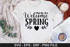 Spring Quotes SVG Design - Spring T-Shirt Design Product Image 5