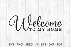 welcome svg