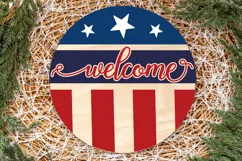 Welcome SVG Design,Land of Liberty SVG,American Pride SVG Product Image 3