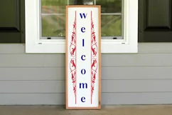 Welcome SVG, 4th Of July Porch Sign SVG Design Product Image 2