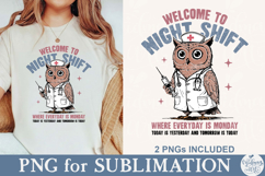 Welcome To Night Shift Png Product Image 2