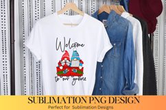 Welcome Gnome |Christmas Gnome Sublimation Product Image 1