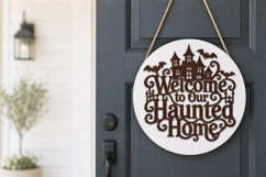 Welcome to Our Haunted Home SVG Product Image 2
