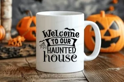 Welcome To Our Haunted House SVG, Halloween SVG Design Product Image 3