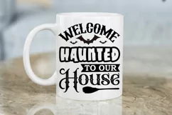 Welcome to our haunted house SVG, Halloween SVG Design Product Image 2