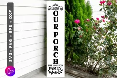 Porch Sign,Last Name Sign,Farmhouse Décor,Porch Décor,Wedding Gift,Front Porch Sign,Welcome to the porch,Farmhouse Porch Sign,Personalized Sign,Welcome to our Porch,House Name Sign,Personalized Porch,Backyard sign