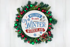 Welcome to Our Winter Wonderland SVG Quote Product Image 2