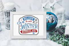 Welcome to Our Winter Wonderland SVG Quote Product Image 4