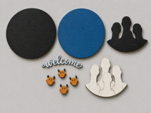 Welcome Goose Family SVG | Geese Door Sign Laser Cut File Product Image 2