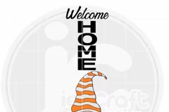 Weclome Home Gnome Porch Sign SVG | Fall SVG | Gnome SVG Product Image 3