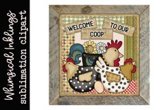Welcome To Our Coop Sublimation Product Image 1