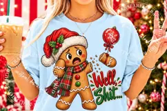 Well Shit Funny Christmas PNG, Trending Christmas PNG Product Image 2