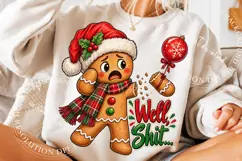 Well Shit Funny Christmas PNG, Trending Christmas PNG Product Image 5