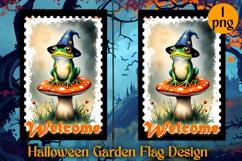 Garden Flag Sublimation designs | Halloween Sublimation Product Image 1