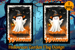 Garden Flag Sublimation designs | Halloween Sublimation Product Image 1