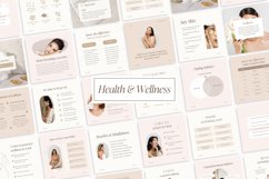 Wellness Instagram template | Health &amp; Wellness social media Product Image 1