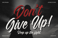 Weloghan - Handwritten Script Font Product Image 10