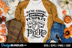 We're adding another pumpkin to our patch svg Product Image 1