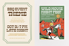 Westburth Western Display Font Product Image 3