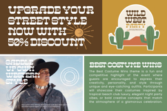 Westburth Western Display Font Product Image 5