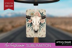 Boho Western Air Freshener PNG - Country PNG Sublimation Product Image 1