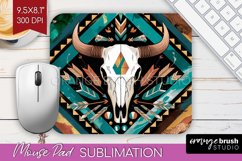 Boho Western Mouse Pad Sublimation - Country Mousepad PNG Product Image 1