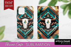 Boho Western Phone Case PNG - Country Case PNG Sublimation Product Image 1