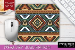 Boho Western Mouse Pad Sublimation - Country Mousepad PNG Product Image 1