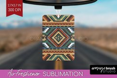 Boho Western Air Freshener PNG - Country PNG Sublimation Product Image 1