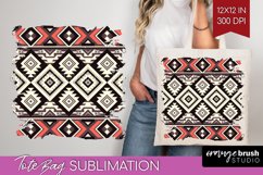 Boho Western Tote Bag - Country Tote Bag PNG Sublimation Product Image 1