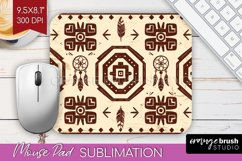 Boho Western Mouse Pad Sublimation - Country Mousepad PNG Product Image 1