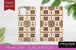 Boho Western Phone Case PNG - Country Case PNG Sublimation Product Image 1