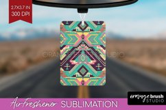 Boho Western Air Freshener PNG - Country PNG Sublimation Product Image 1
