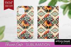 Boho Western Phone Case PNG - Country Case PNG Sublimation Product Image 1