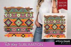 Boho Western Tote Bag - Country Tote Bag PNG Sublimation Product Image 1