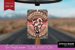 Boho Western Air Freshener PNG - Country PNG Sublimation Product Image 1