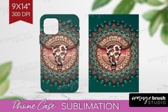 Boho Western Phone Case PNG - Country Case PNG Sublimation Product Image 1